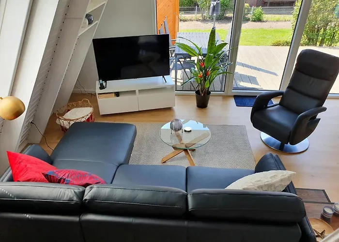 Nyaraló Murmel 5 - Strandkorb, Wallbox, Wlan, Kamin